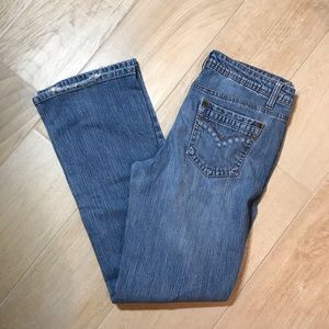 Apt 9 distressed jeans , size 6